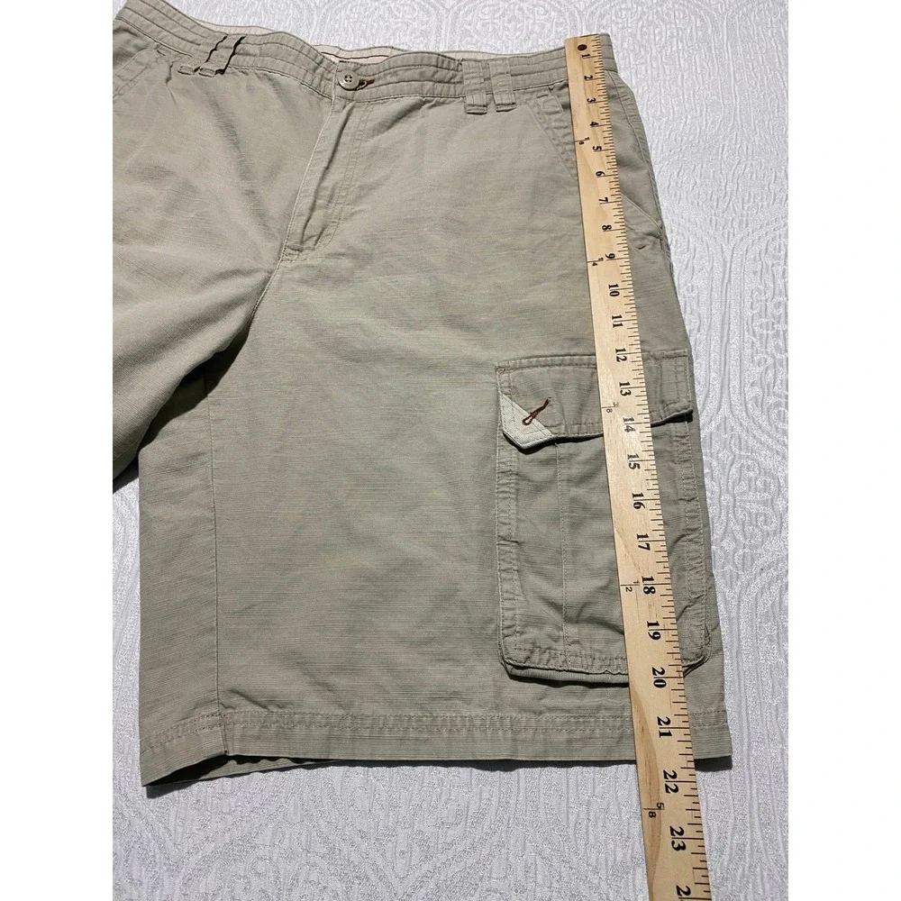 Columbia Mens Tan Cotton‎ Cargo Shorts Size 36 XM 4592 Hiking Outdoor Utility